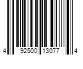 Barcode Image for UPC code 492500130774