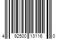 Barcode Image for UPC code 492500131160