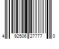 Barcode Image for UPC code 492506277770