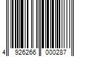 Barcode Image for UPC code 4926266000287