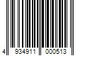 Barcode Image for UPC code 4934911000513