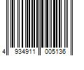 Barcode Image for UPC code 4934911005136