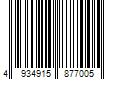 Barcode Image for UPC code 4934915877005