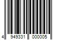 Barcode Image for UPC code 4949331000005