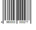 Barcode Image for UPC code 4960003000277