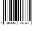 Barcode Image for UPC code 4960652000222