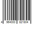 Barcode Image for UPC code 4964000821804