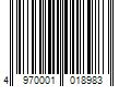 Barcode Image for UPC code 4970001018983