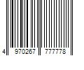 Barcode Image for UPC code 4970267777778