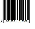 Barcode Image for UPC code 4971825017008