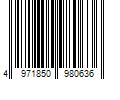 Barcode Image for UPC code 4971850980636