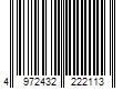 Barcode Image for UPC code 4972432222113