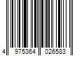 Barcode Image for UPC code 4975364026583