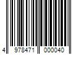 Barcode Image for UPC code 4978471000040