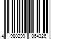 Barcode Image for UPC code 4980299064326