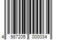 Barcode Image for UPC code 4987205000034