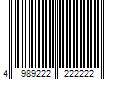 Barcode Image for UPC code 4989222222222