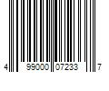 Barcode Image for UPC code 499000072337