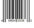 Barcode Image for UPC code 499584000368