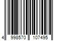 Barcode Image for UPC code 4998570107495