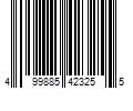 Barcode Image for UPC code 499885423255