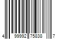 Barcode Image for UPC code 499992758387