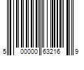 Barcode Image for UPC code 500000632169