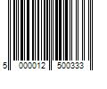 Barcode Image for UPC code 5000012500333