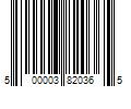 Barcode Image for UPC code 500003820365