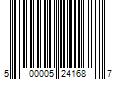 Barcode Image for UPC code 500005241687