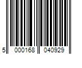 Barcode Image for UPC code 5000168040929