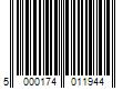 Barcode Image for UPC code 5000174011944