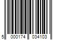 Barcode Image for UPC code 5000174034103. Product Name: 