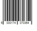 Barcode Image for UPC code 5000174070354