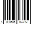 Barcode Image for UPC code 5000181024050