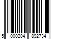 Barcode Image for UPC code 5000204892734