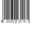 Barcode Image for UPC code 5000232031181