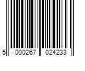 Barcode Image for UPC code 5000267024233