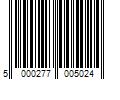 Barcode Image for UPC code 5000277005024