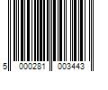 Barcode Image for UPC code 5000281003443