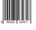 Barcode Image for UPC code 5000281034317