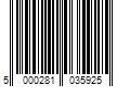 Barcode Image for UPC code 5000281035925