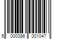 Barcode Image for UPC code 5000386001047