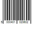 Barcode Image for UPC code 5000401020602