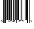 Barcode Image for UPC code 500048172719