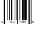 Barcode Image for UPC code 500048769438