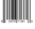 Barcode Image for UPC code 500076713618