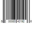 Barcode Image for UPC code 500083421926