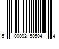 Barcode Image for UPC code 500092505044