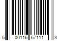 Barcode Image for UPC code 500116671113